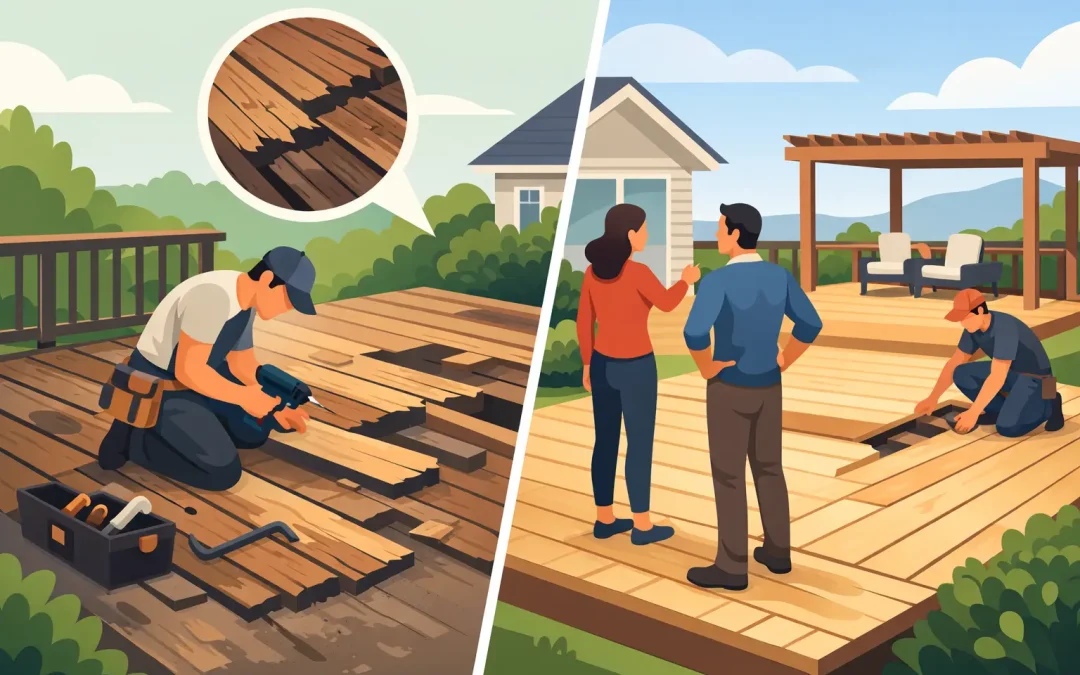 Deck Repair or Replacement: Which Makes Sense?