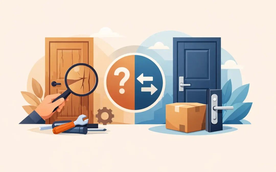 Door Repair or Replace? A Practical Way to Decide
