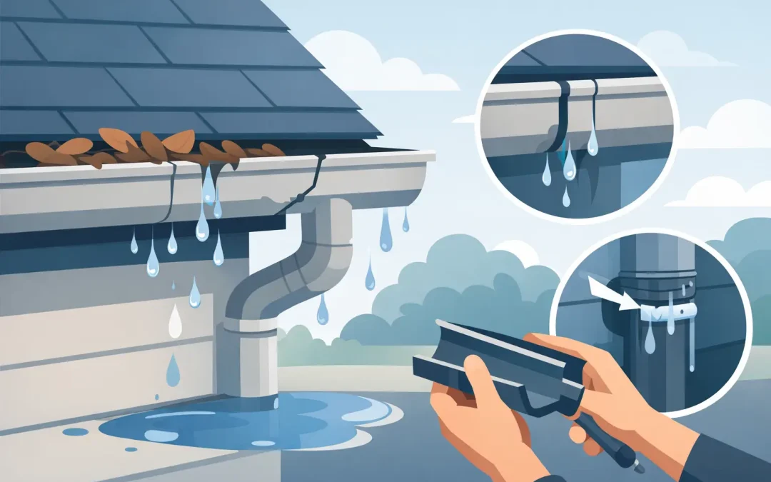 Why Are Gutters Leaking? Common Causes and Fixes