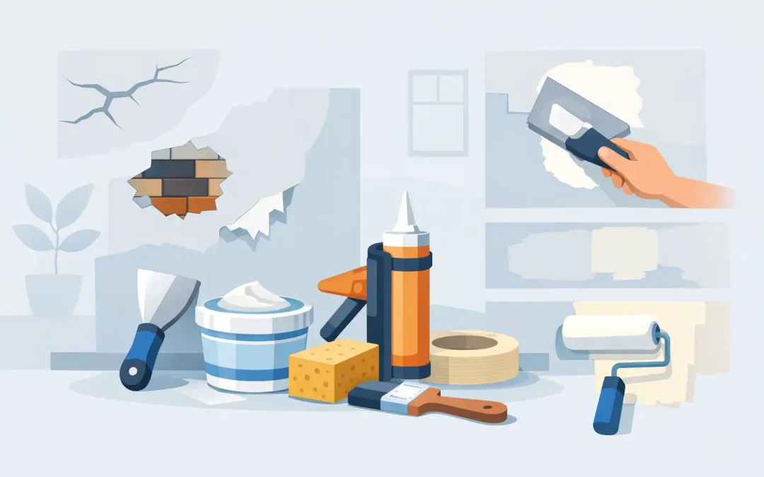 Home Wall Repair Guide for Common Damage