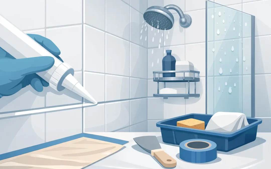 How to Reseal Shower Grout Without Making a Mess