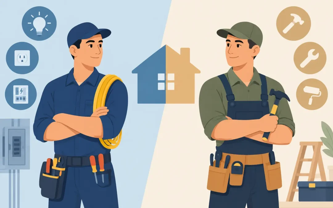 Electrician Versus Handyman: Who Should You Call?