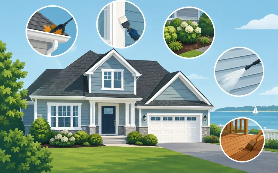 Top Exterior Upkeep Projects for Long Island Homes