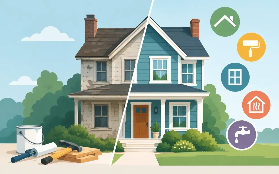 10 Best Fixes for Old Homes That Pay Off
