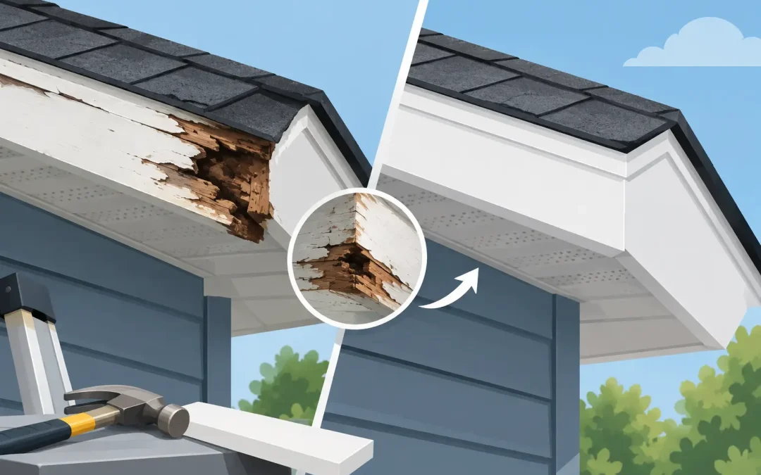 Fascia Board Repair Before the Rot Spreads