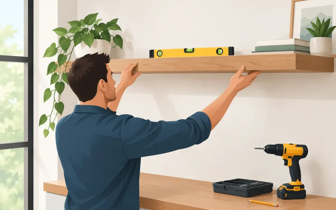 Floating Shelf Installation That Holds Up