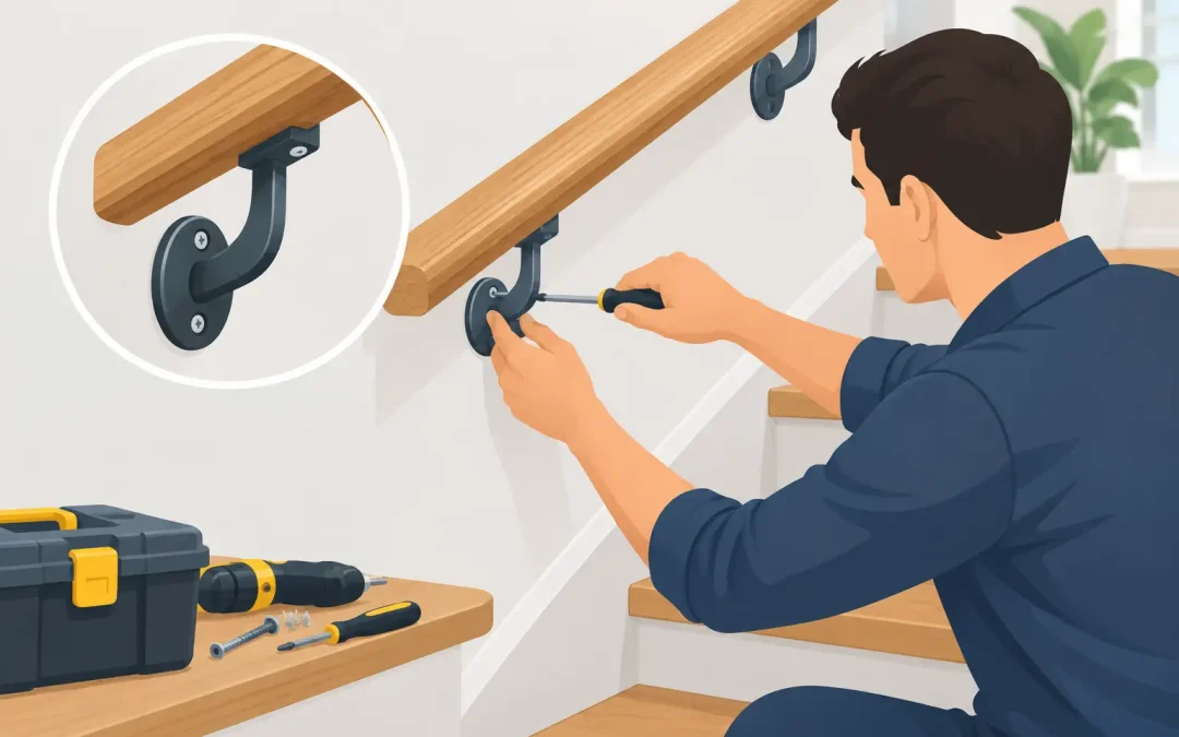 How to Repair Loose Handrail Brackets Safely